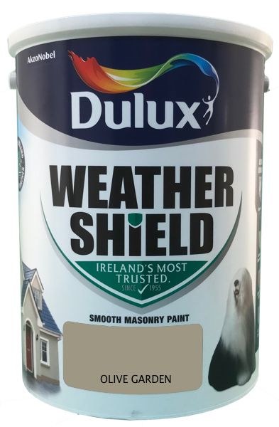 Dulux Weather Shield Olive Garden 5ltr Clarkes Bailieborough