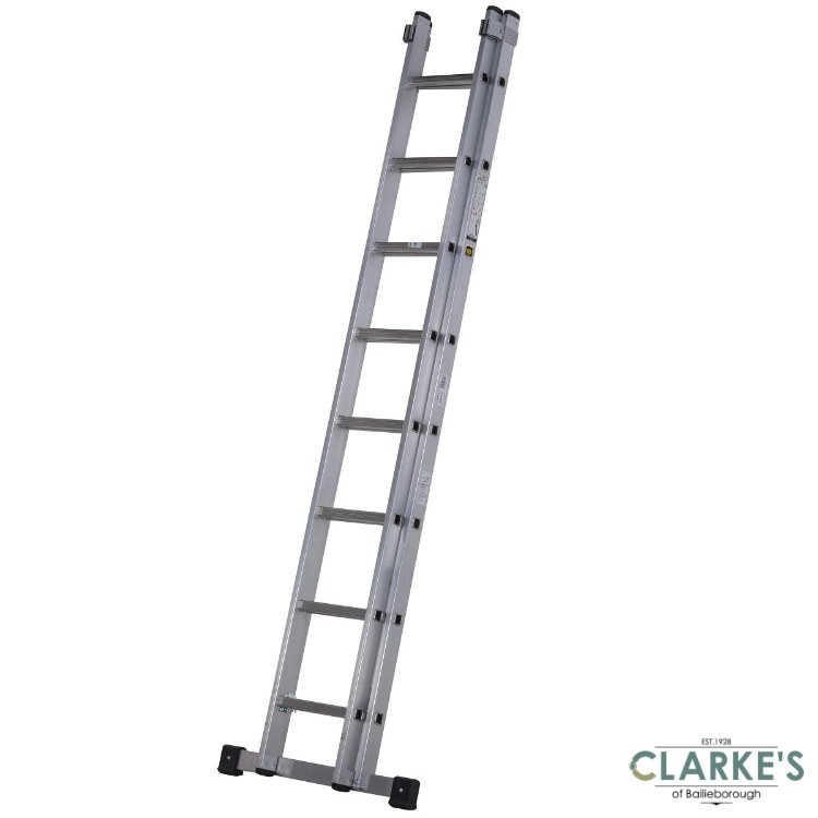 Youngman Trade Double Section Ladder 2.4 4.75 Meter Clarkes
