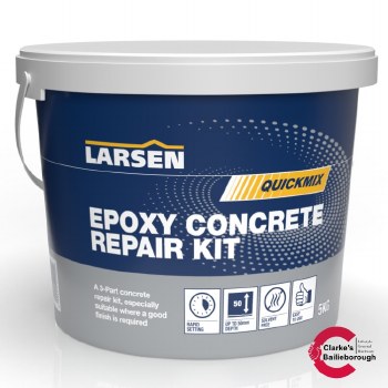 Larsen Quickmix Epoxy Concrete Repair Kit 5kg
