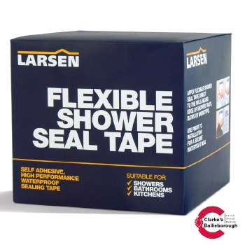 Larsen Flexible Shower Seal Tape 4 Metre