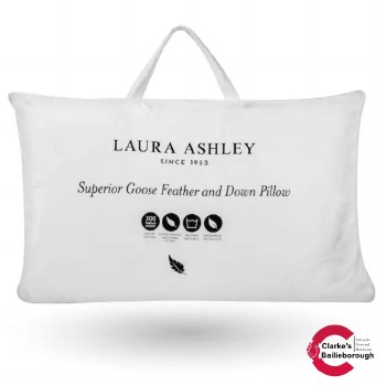 Laura Ashley Superior Goose Feather and Down Pillow