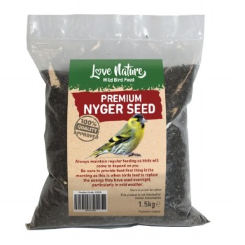 Love Nature Premium Nyger Seed Bag 1.5kg