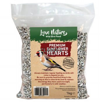 Love Nature Premium Sunflower Hearts