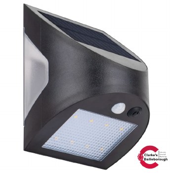 Luceco Prysm Solar Wall Light 3W