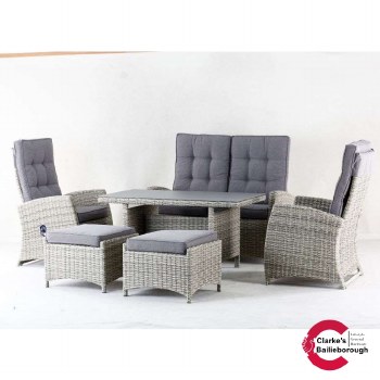 Luzia Luxury Rattan Garden Furniture Set