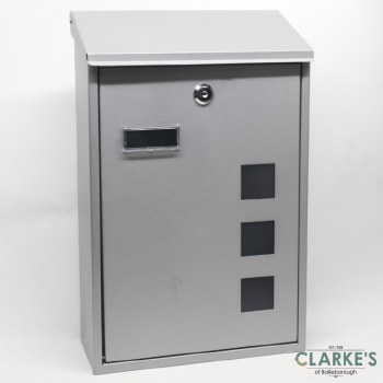Mail Box Medium Silver