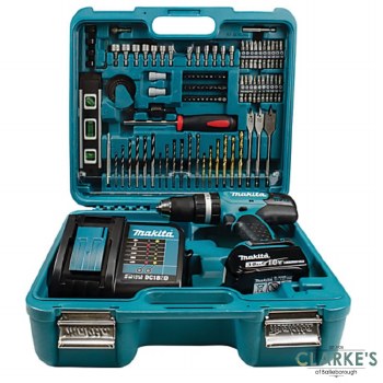 Makita 18V Combi Drill with Accessories