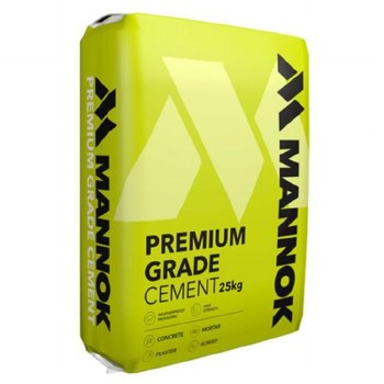 Mannok Premium Grade Cement 25kg
