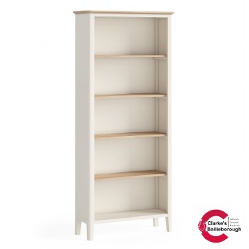 Marlow Coconut Milk Large Bookcase