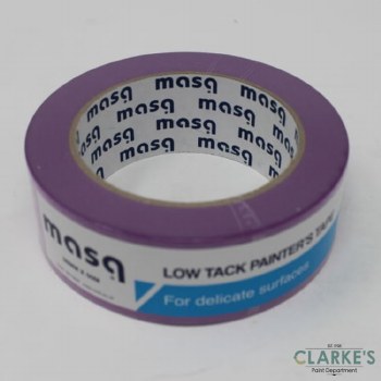 Masq Low Tack Purple Painters Tape 38mm