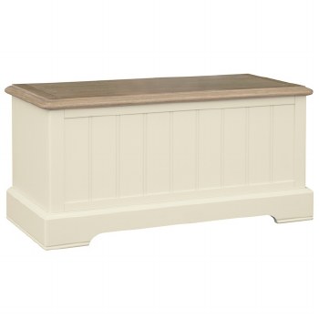 Meghan Oak Blanket Box