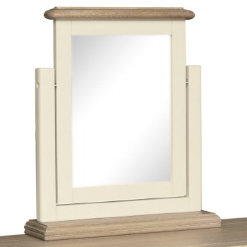 Meghan Oak Single Vanity Mirror