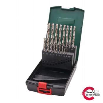 Metabo 19 Piece HSS-G Drill Bit Set
