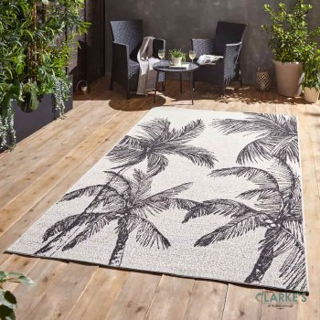 Miami A444 Outdoor Rug Cream/Beige 160 x 230cm