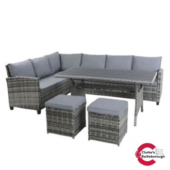 Milan Corner Garden Furniture Set