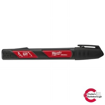 Milwaukee Inkzall Liquid Paint Marker Black