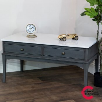Monroe Marble Top Coffee Table