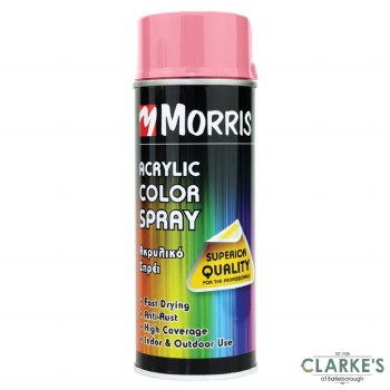 Morris Acrylic Spray Paint RAL 3015 Light Rosa 400 ml