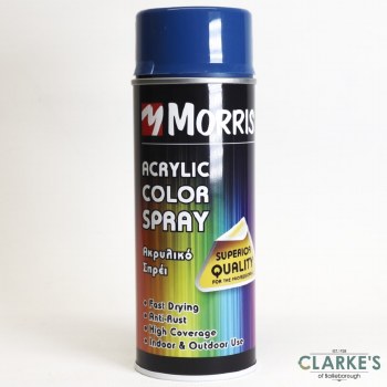 Morris Acrylic Spray Paint RAL 5010 Gentian Blue 400 ml