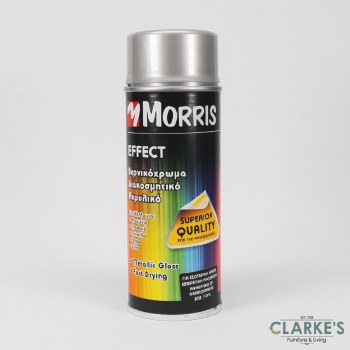 Morris Metallic Spray Paint Silver 400 ml