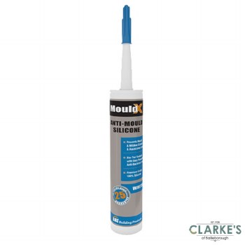 MouldX Anti-Mould Silicone White