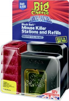 Big Cheese Mouse Killer Station And Refills