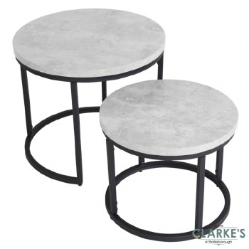 Munich Round Nest of Tables