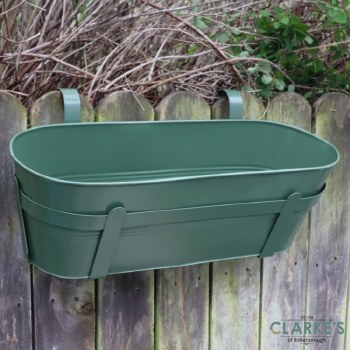 Nature Balcony Flower Planter Green