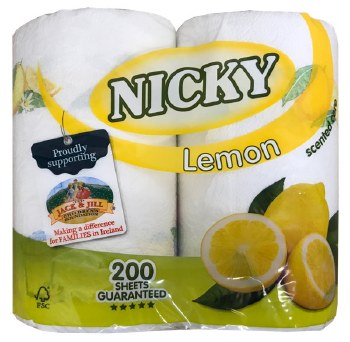 Nickey Kitchen Roll 2pk