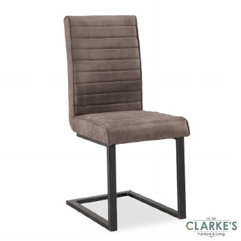 Oak Mill grey dining chair