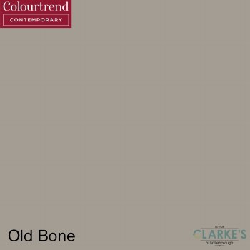 Colourtrend Contemporary Ceramic Matt Old Bone Paint 1 Litre
