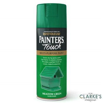 Rust-Oleum Painters Touch Spray Paint Medow Green 400ml