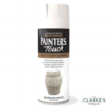 Rust-Oleum Painters Touch Spray Paint Blossom White 400ml