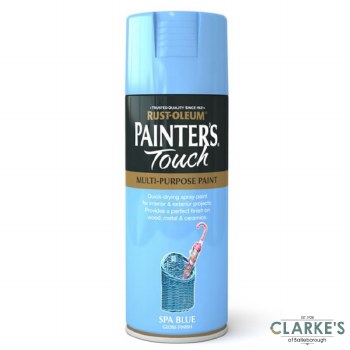 Rust-Oleum Painters Touch Spray Paint Spa Blue 400ml