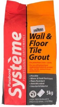 Panabond Black Tile Grout 5kg