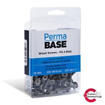 Permabase Cement Board Rustproof Screws