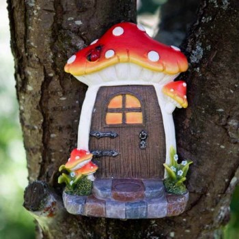 Pixi Portal Magic Fairy Door Red
