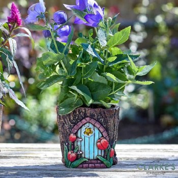 Pixie Pot Blue 10cm