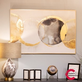 Planets - Framed Wall Art 120x80cm