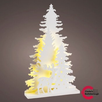 LED Scenery Plywood Tree