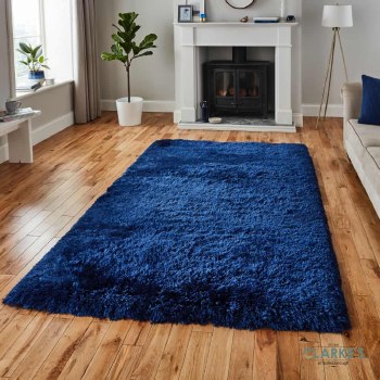 Polar Navy Rug PL95 120 x 170cm