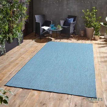 POP! Outdoor Rug Blue 120 x 170cm