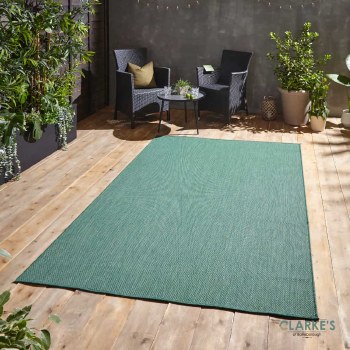 POP! Outdoor Rug Dark Green 160 x 230cm
