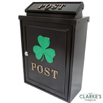 Post Box Shamrock Design
