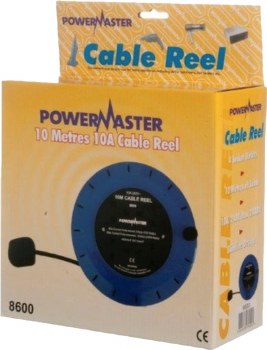 PowerMaster 2 Gang Cable Reel 10 Meter