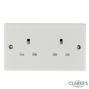 2 Gang 13A Socket