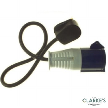 PowerMaster CEE 16 AMP Socket with 13A Plug