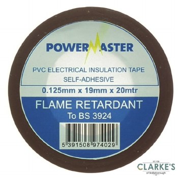 PowerMaster PVC Insulating Tape Brown