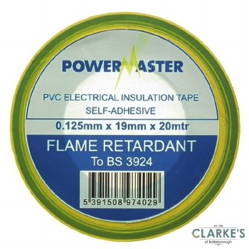 PowerMaster PVC Insulating Tape Earth