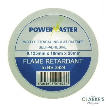 PowerMaster PVC Insulating Tape White